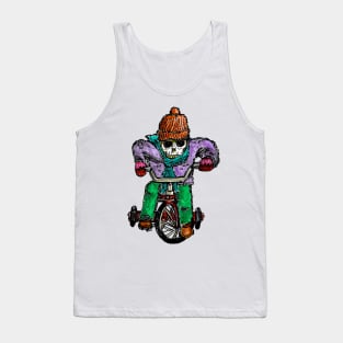 Skullboy on tricycle Tank Top